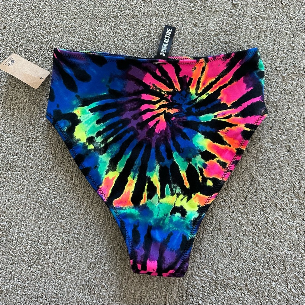 Victoria’s Secret PINK Gym to Swim High Waist Mini Bikini Bottoms Size XS - Picture 4 of 4